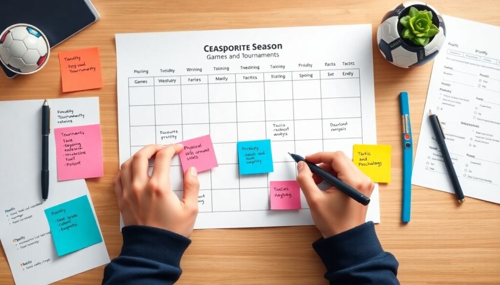 Как правильно планировать сезон для команды юношеского футбола - иллюстрация