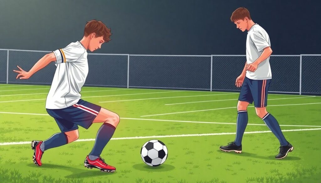 Развитие дальних ударов у подростков без риска травм - иллюстрация