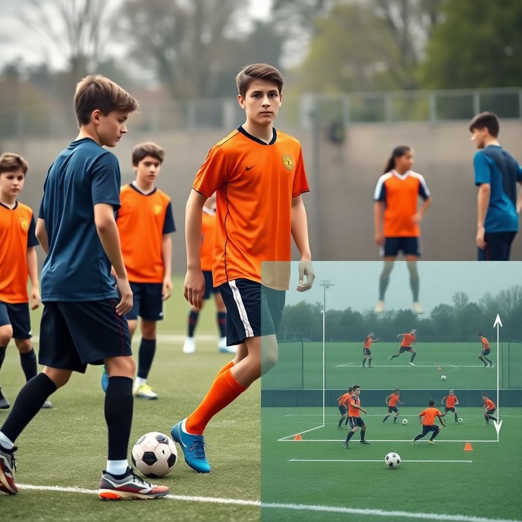 Особенности футбольно-технического роста детей 12–16 лет и ключевые аспекты развития