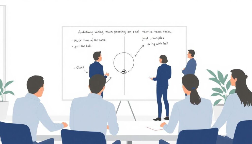 Методы обучения тактике в молодежном футболе - иллюстрация