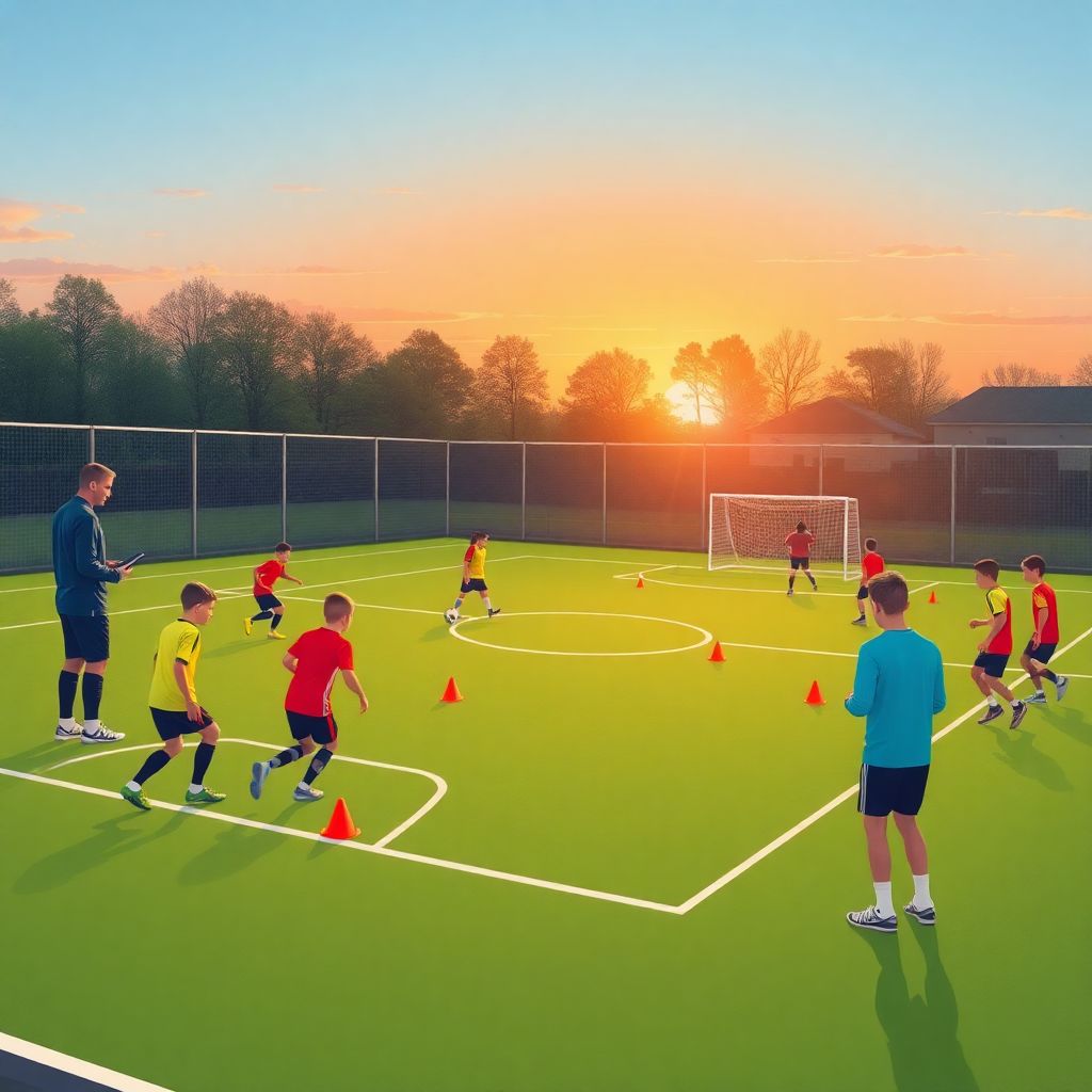 Методы обучения тактике в молодежном футболе: эффективные подходы тренера