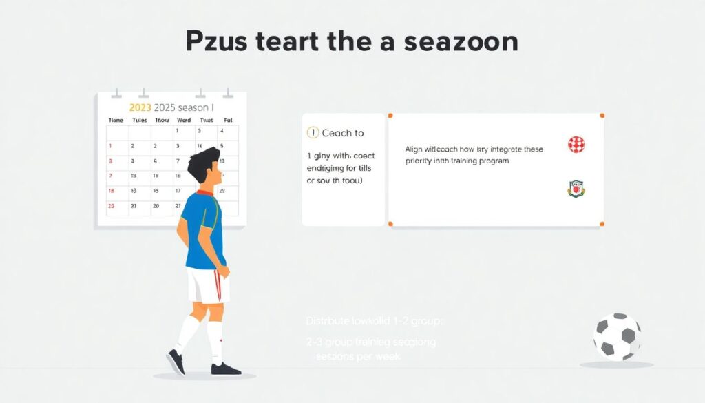 Ключевые навыки для юных футболистов на сезон - иллюстрация