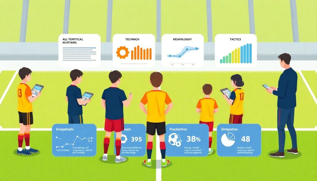 Как измерять прогресс молодых футболистов - иллюстрация