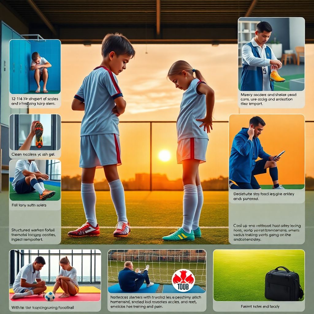 Гигиена и профилактика травм в молодежном футболе: советы тренерам