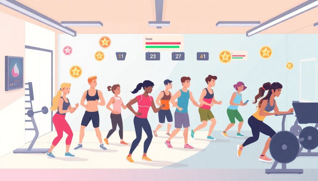 Внедрение игровых элементов в тренировочный процесс - иллюстрация