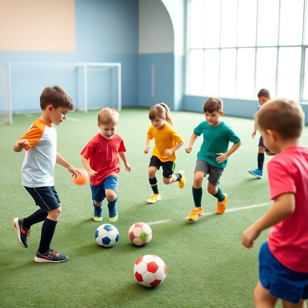 Тренировки на технику владения мячом для юных игроков: советы и упражнения