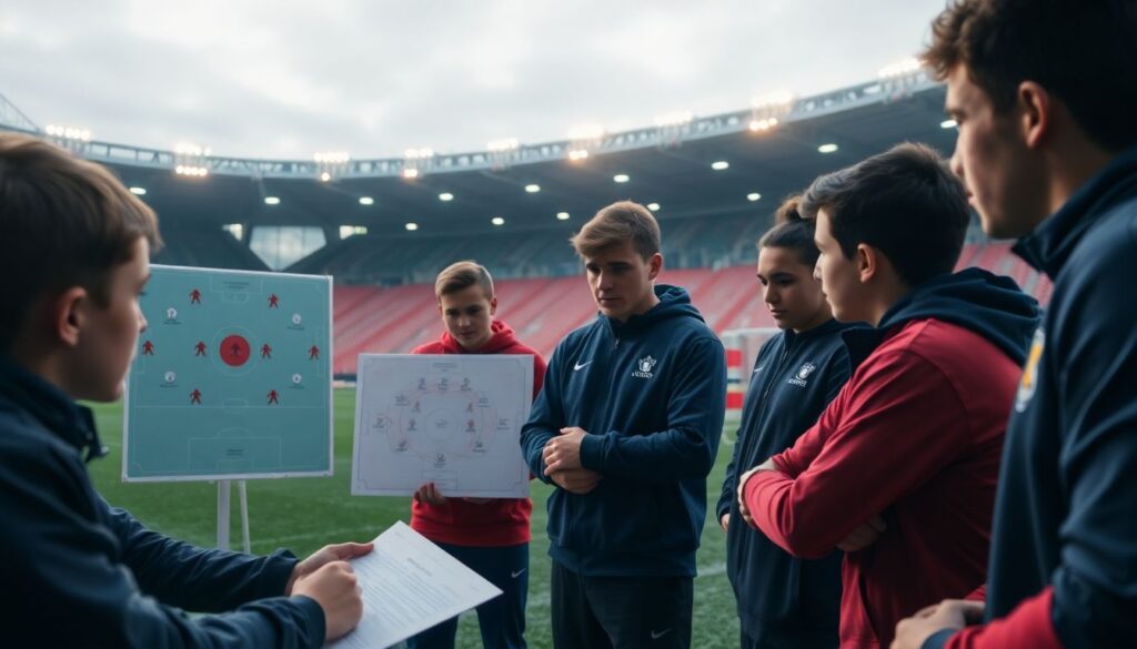 Разбор ошибок в финальной стадии сезона юной команды - иллюстрация
