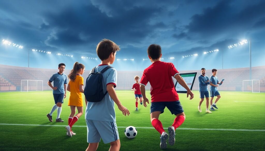 Стратегии перехода в профессиональные академии футбола - иллюстрация