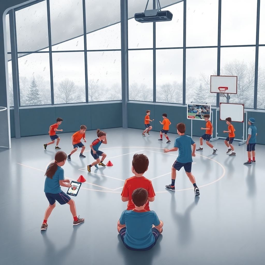 Лучшие подходы к тренировкам в плохую погоду для молодых команд