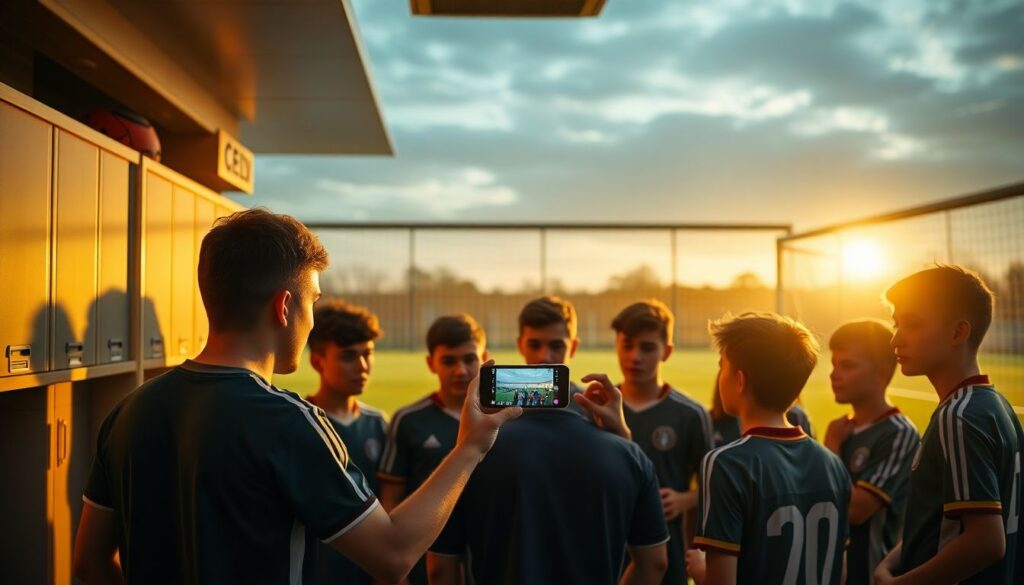 Применение мультимедиа в тренировочном процессе молодежного футбола - иллюстрация