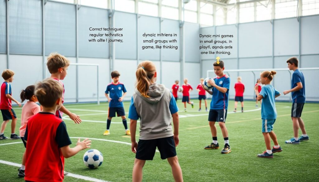 Развитие точности передач у детей и подростков - иллюстрация