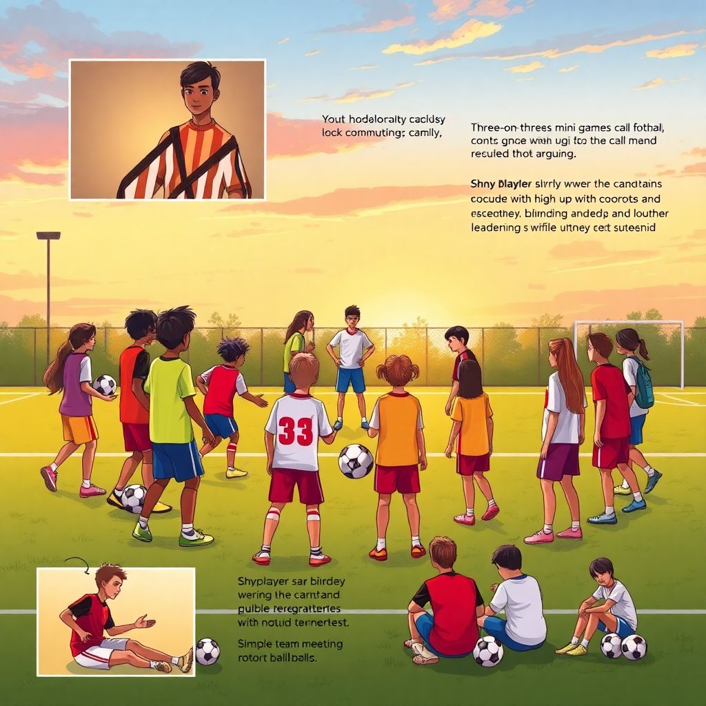 Социальные навыки и командная динамика в молодежном футболе: развитие игроков