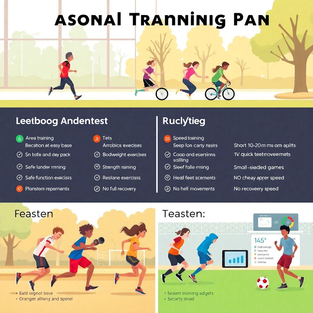 Тренировочные планы на сезон для молодежи: важные элементы подготовки