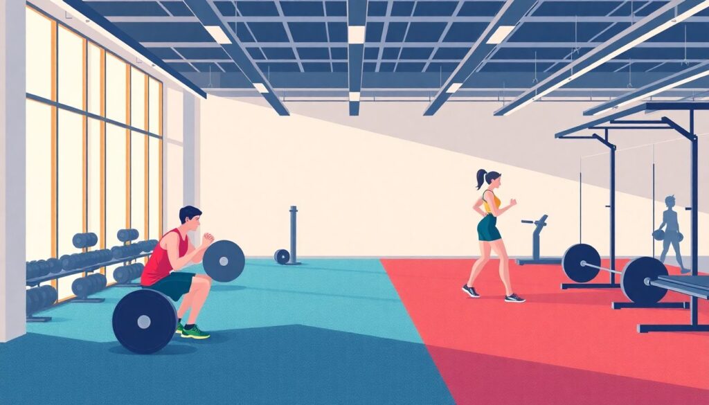 Безопасность на тренировках: защита колен и суставов - иллюстрация