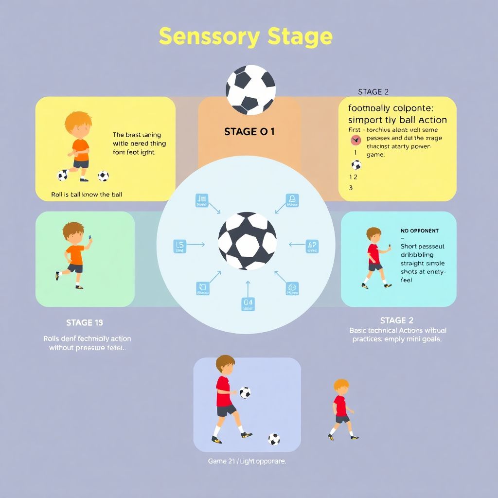 Этапы развития футбольной техники у детей: как формируются навыки игры