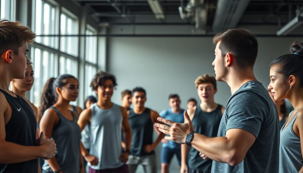 Как работать с несколькими группами подростков на одной тренировке - иллюстрация