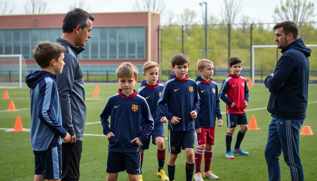 Механизмы раннего отбора и поиска талантов в футболе - иллюстрация