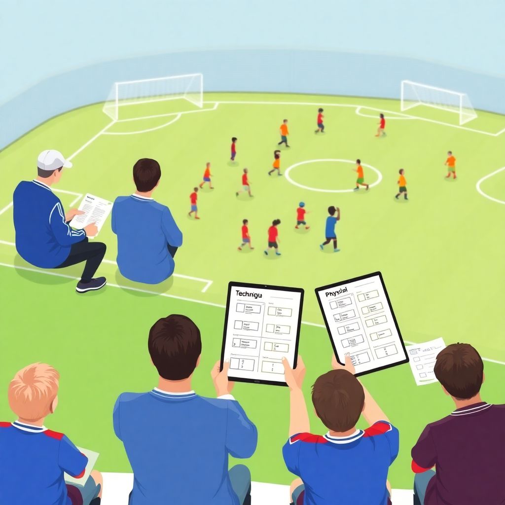 Как выстраивать трафареты отборов для юношеских команд в футболе