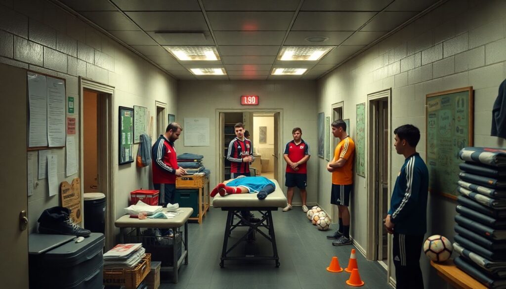 Профессии вокруг футбола: клубный администратор, массажист, физиотерапевт для юниоров - иллюстрация