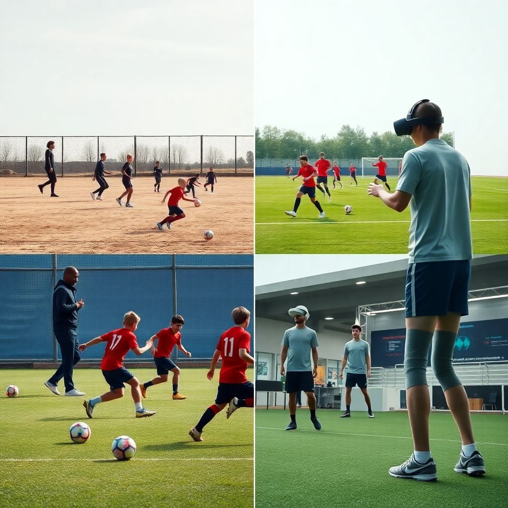 Современные подходы к обучению техникам контроля мяча в футболе