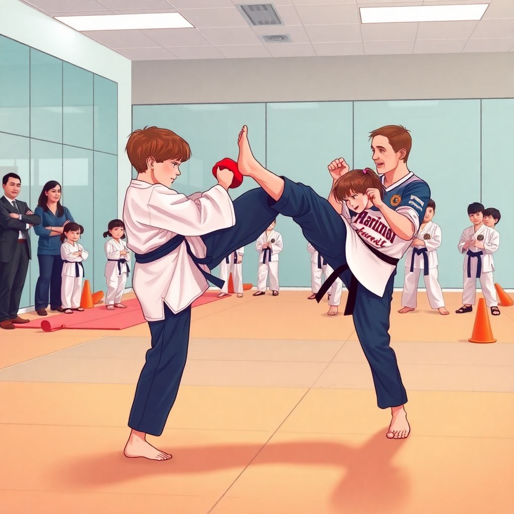 Как развивать удар с разворотом у детей: эффективные упражнения и советы