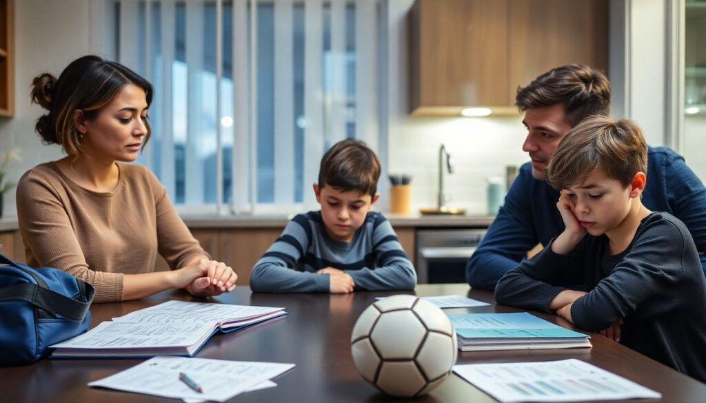 Как находить баланс между учебой и тренировками для детей-футболистов - иллюстрация