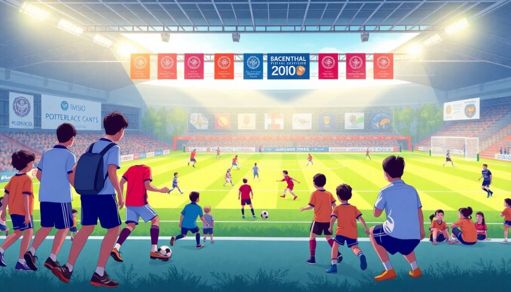 Как работать с талантами на футбольной олимпиаде и фестивале - иллюстрация