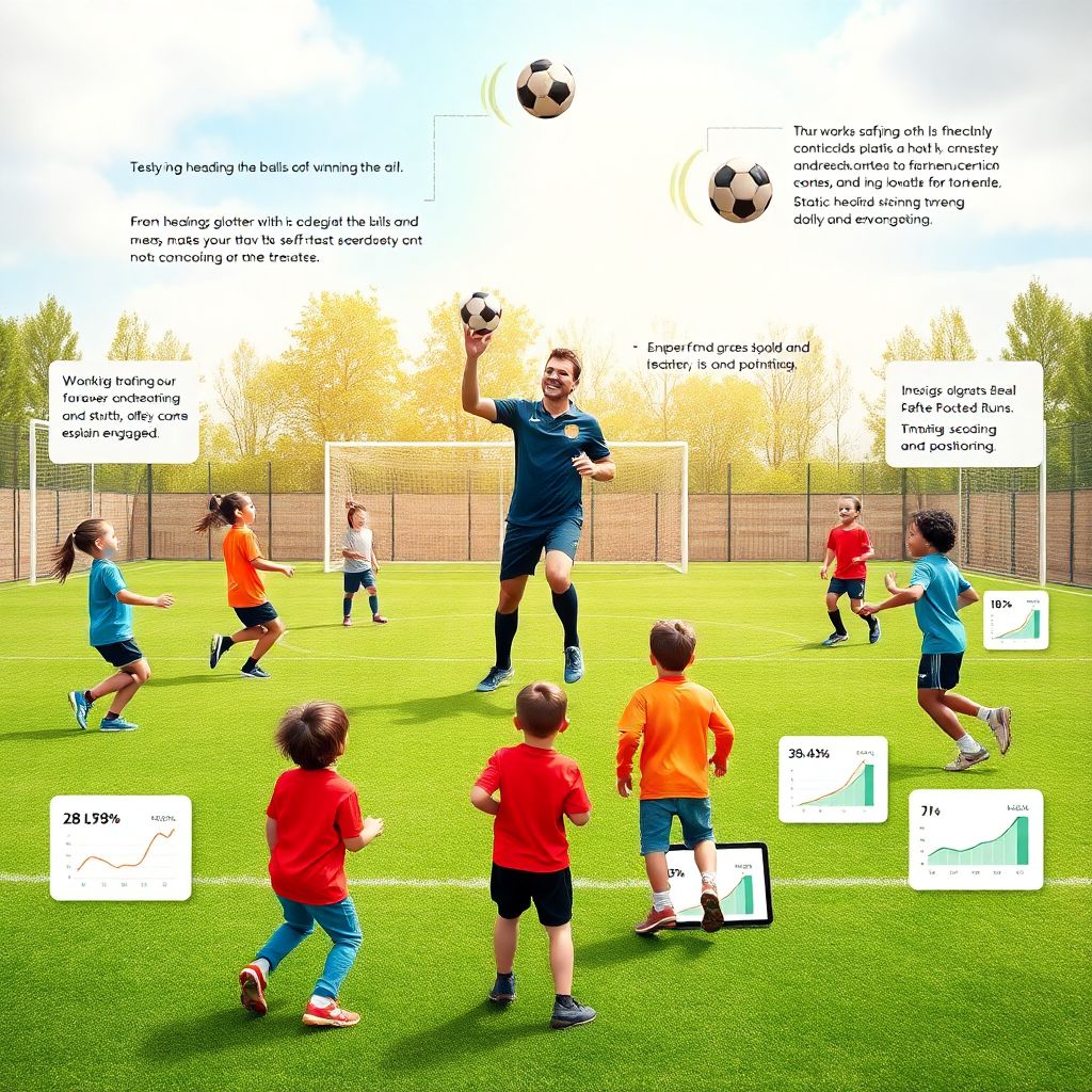 Как обучать детей уверенной игре на втором этаже поля в футболе