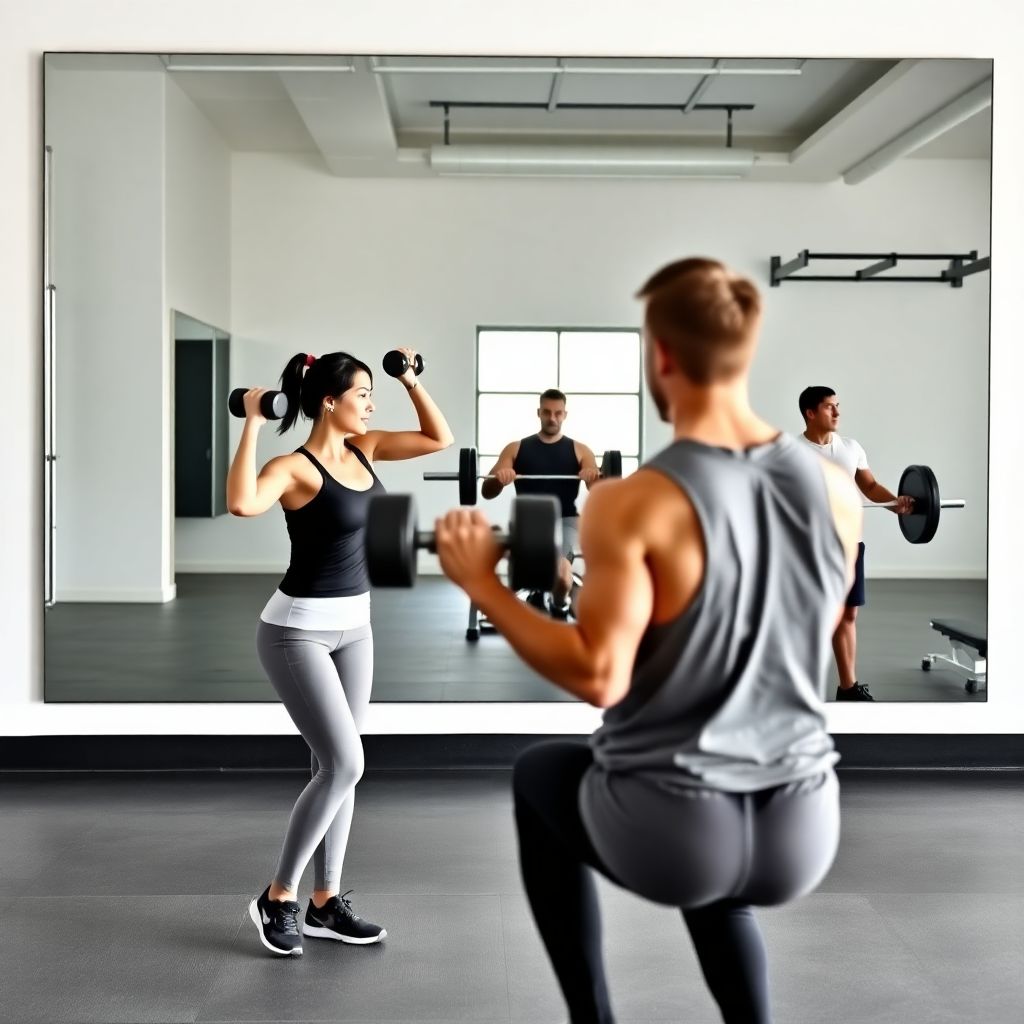 Зеркальные упражнения для контроля техники: как правильно использовать