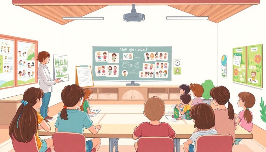 Как работать с детьми разных возрастов на одной площадке - иллюстрация