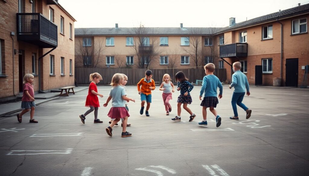 Как работать с детьми разных возрастов на одной площадке - иллюстрация