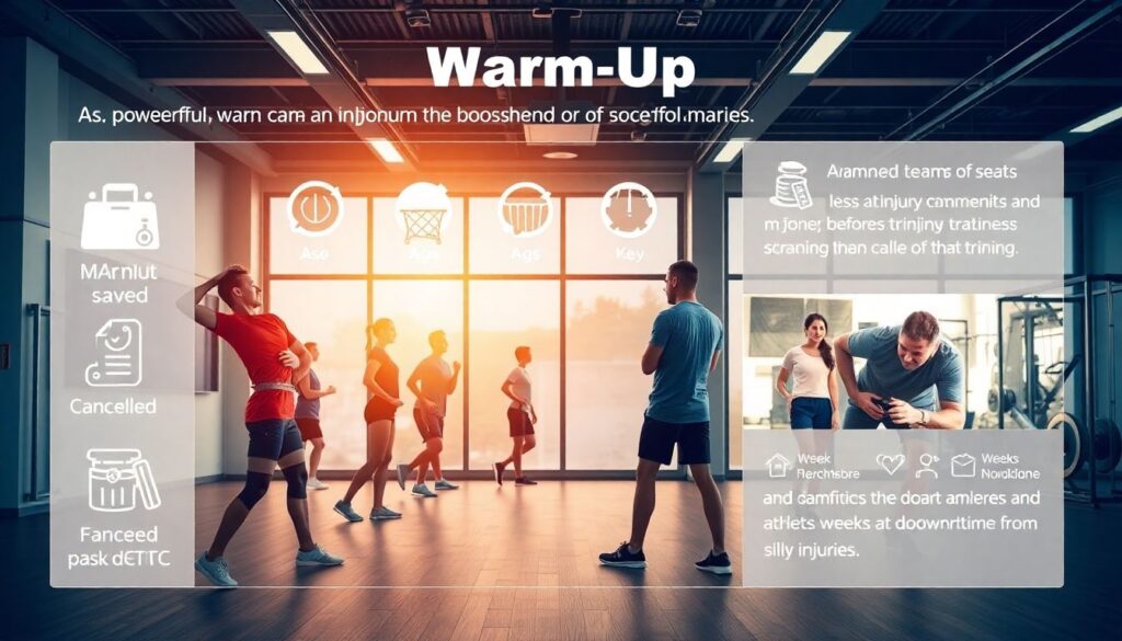 Как правильно проводить разминку перед матчами и тренировками - иллюстрация