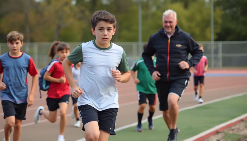 Как работать с детьми разной физической подготовки - иллюстрация