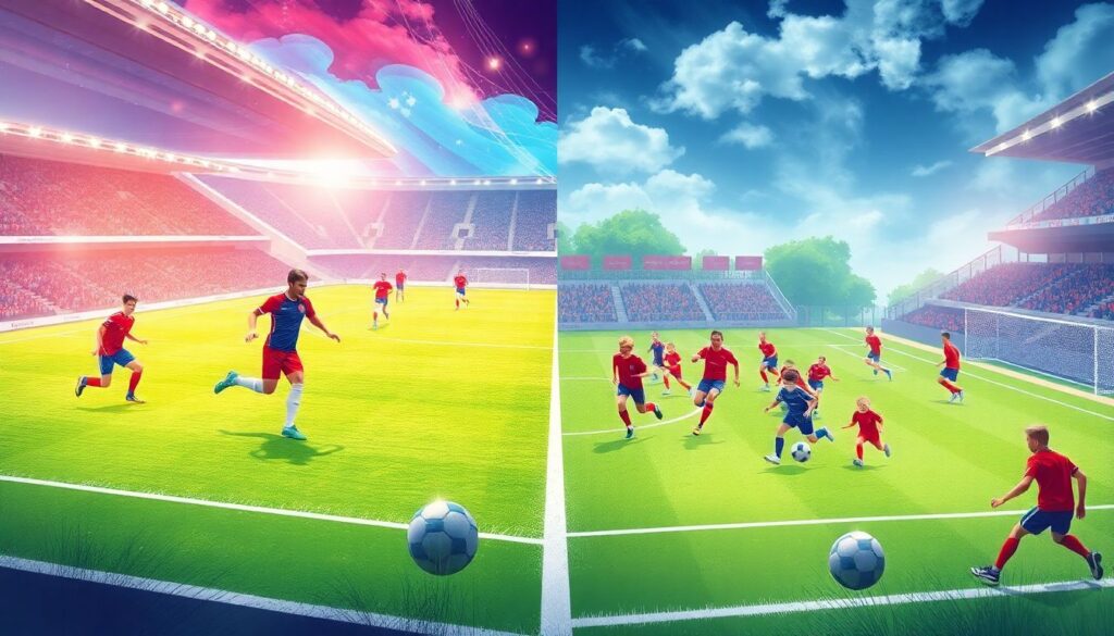 Развитие навыков игры в пас и движение без мяча у юных футболистов - иллюстрация