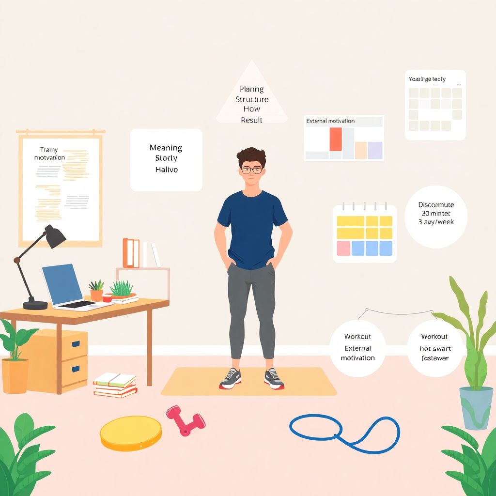 Устойчивая мотивация к тренировкам в учебное время: практические советы