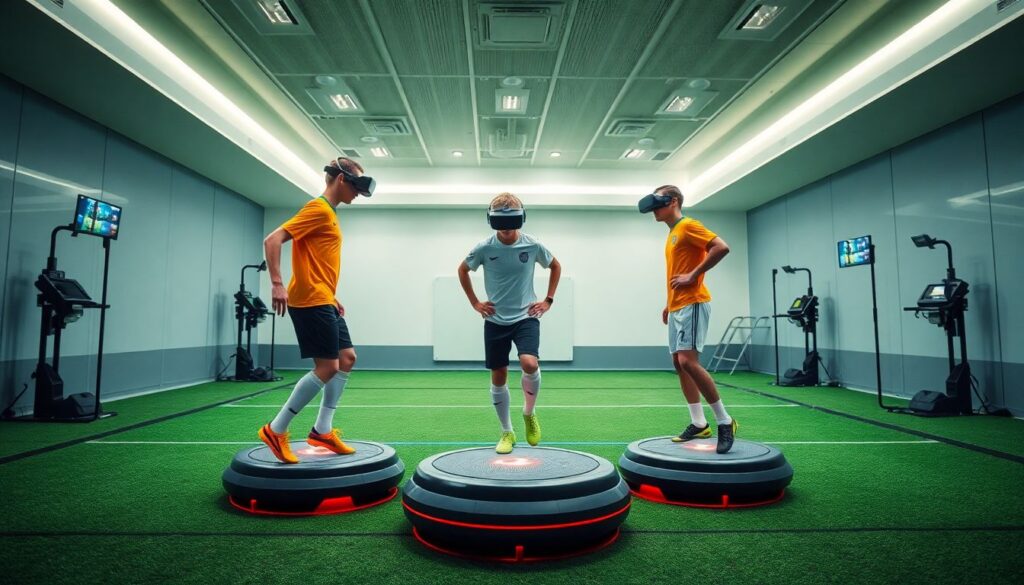 Как развивать навыки владения корпусом и балансом в футболе - иллюстрация