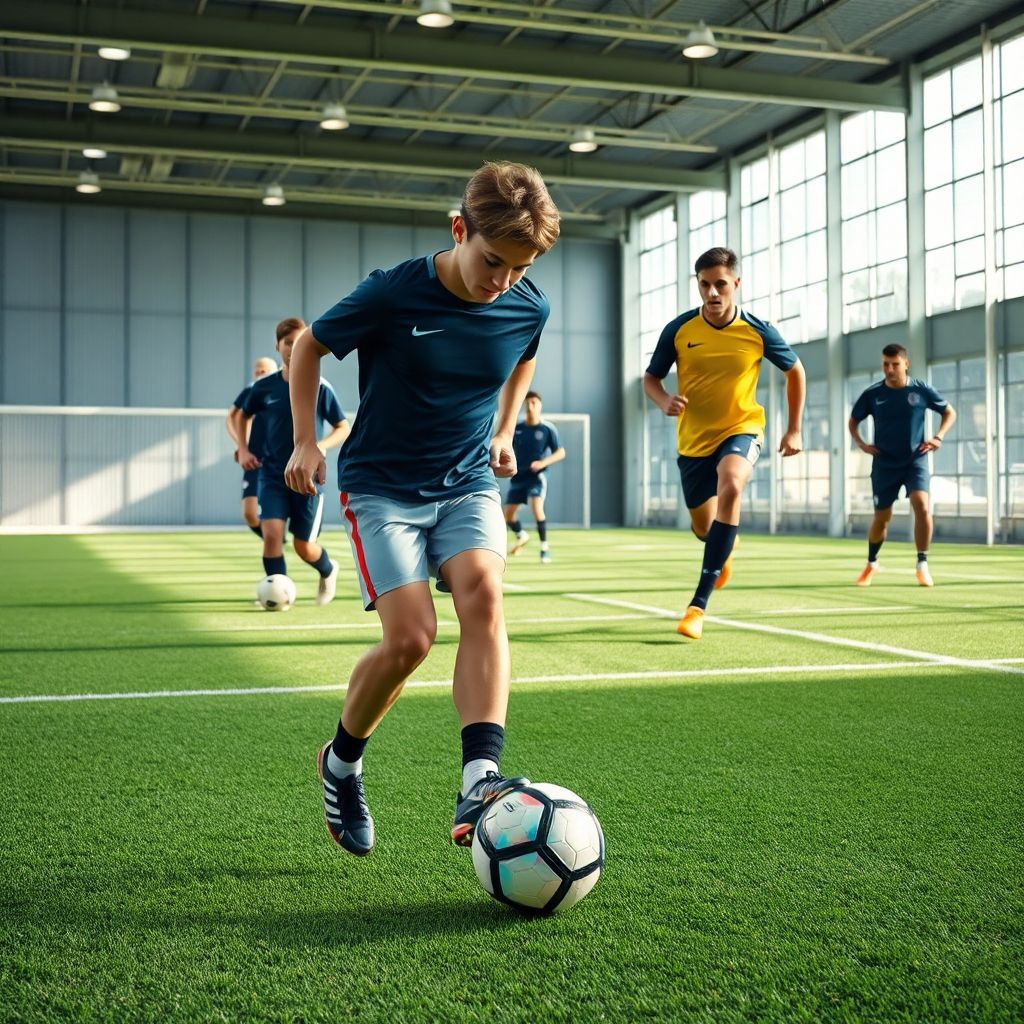 Как развивать навыки владения корпусом и улучшать баланс в футболе