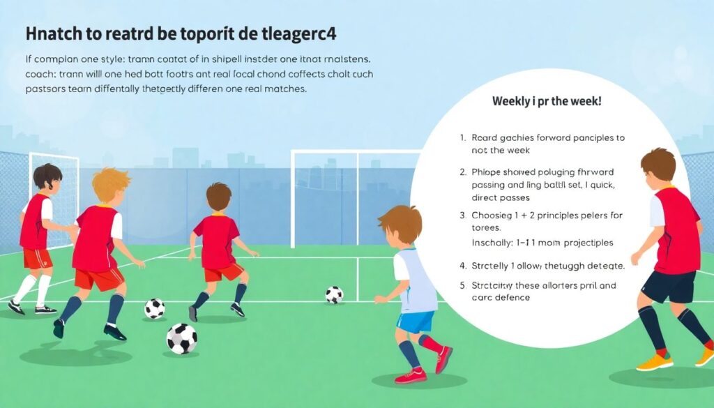 Как повысить качество матчей в секциях футбола - иллюстрация