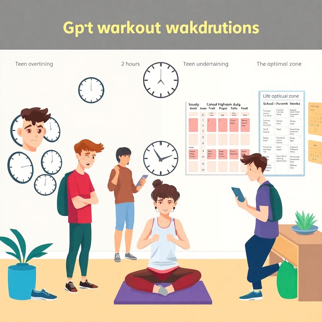 Как выбрать оптимальную длину тренировок для подростков безопасно и эффективно