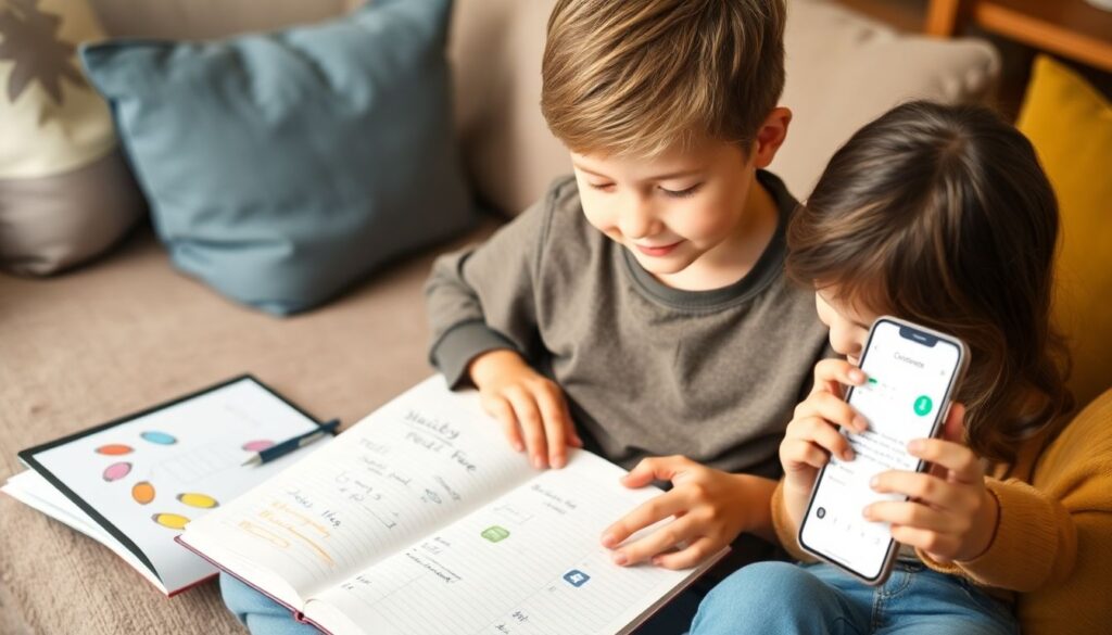 Как помогать детям вести дневники тренировок и достижений - иллюстрация