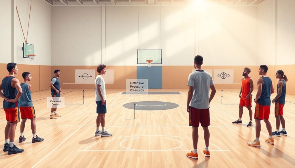 Как развивать давление на оборону соперника без фоллов - иллюстрация