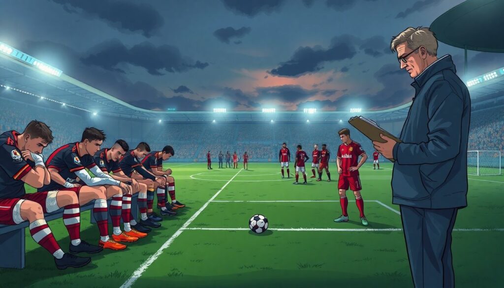 Как тренировать резерв игроков и замену - иллюстрация