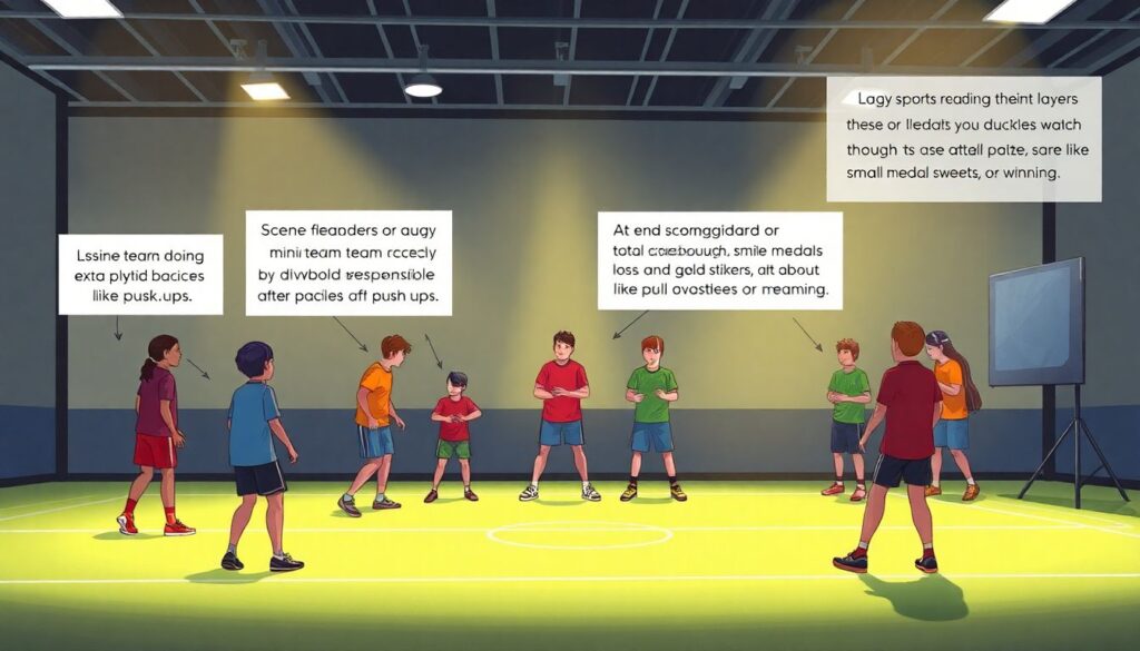 Как организовать драматические тренировки на тему футбольной тактики - иллюстрация