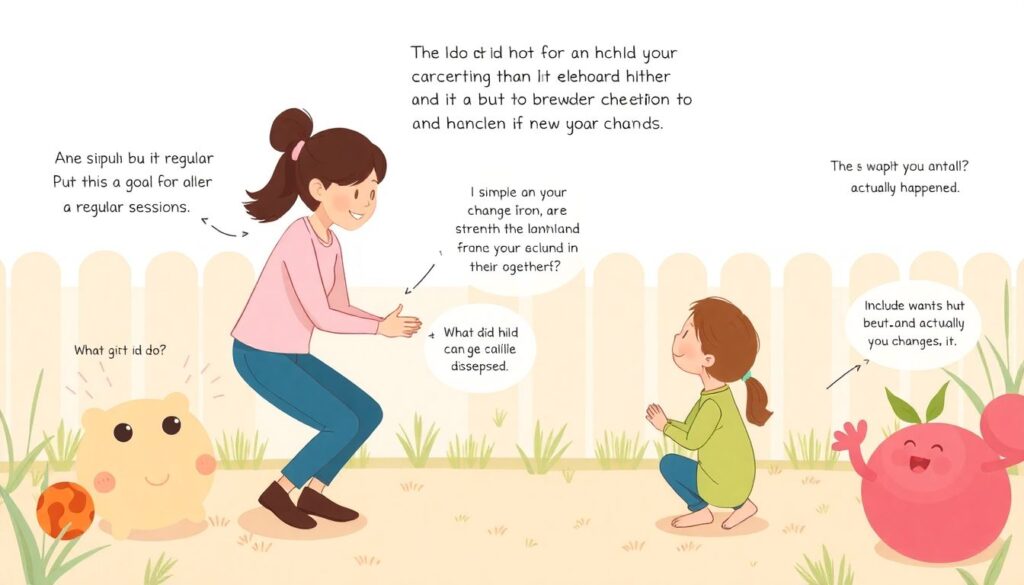 Как обучать детей оценивать силу удара и точность передач - иллюстрация