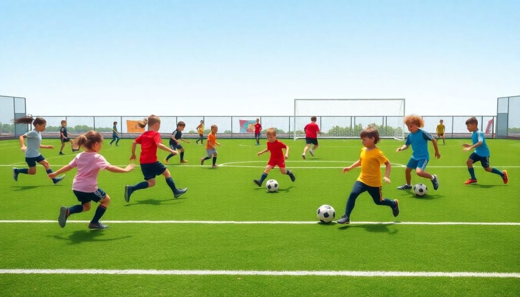 Как обучать детей оценивать силу удара и точность передач - иллюстрация