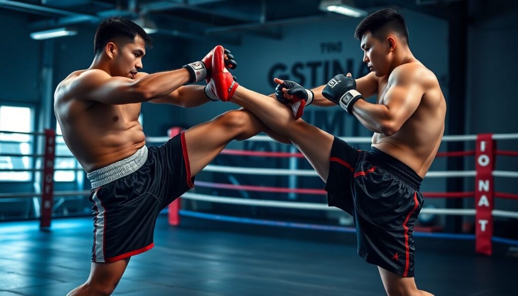 Как тренировать технику бросков и ударов ногами - иллюстрация