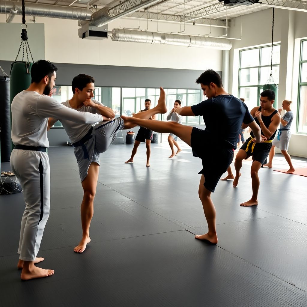 Как тренировать технику бросков и ударов ногами для эффективного боя