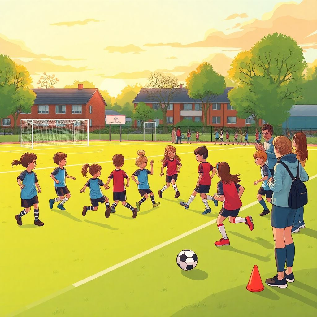 Как подготовить ребенка к участию в школьной лиге по футболу безопасно и эффективно