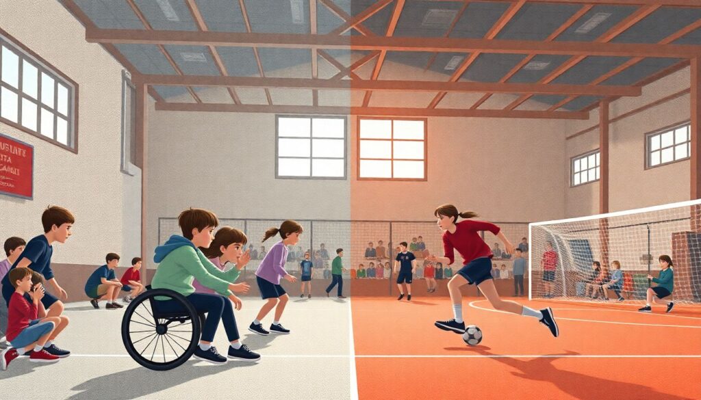 Как работать с подростками с особыми потребностями в спорте - иллюстрация