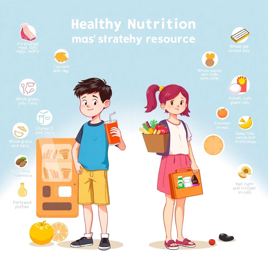 Принципы здорового питания в период роста: основы рациона для детей и подростков